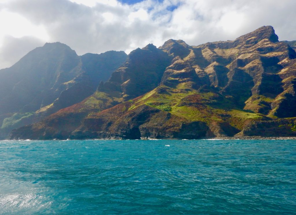 Na Pali coast, rugged and isolated